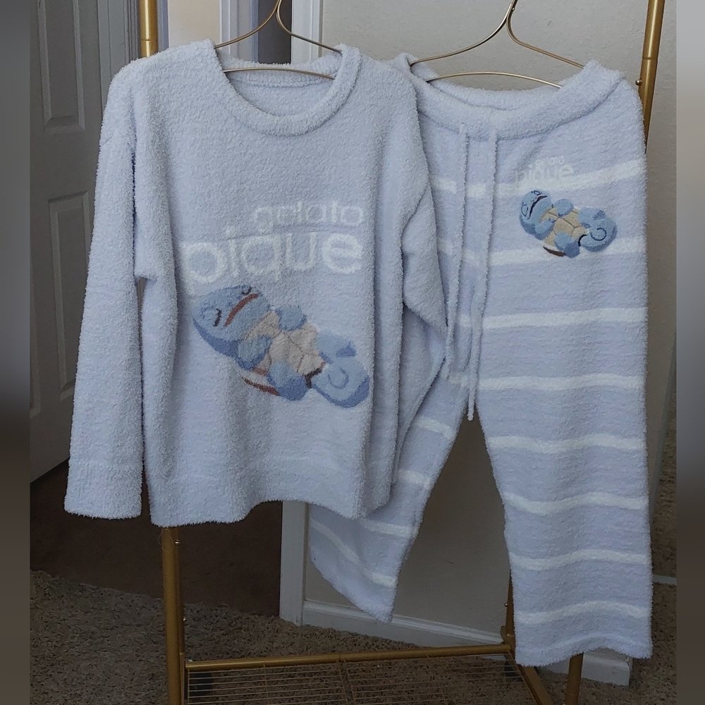 Pokemon Squirtle fluffy pajama